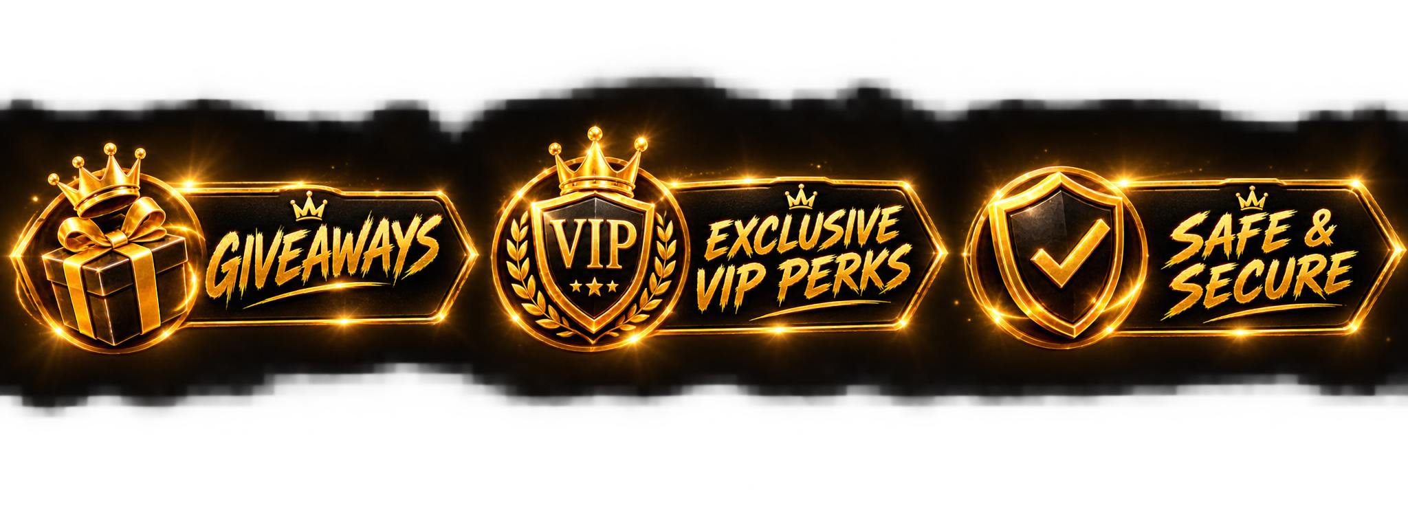 Real giveaways. Exclusive VIP perks. Safe and secure.